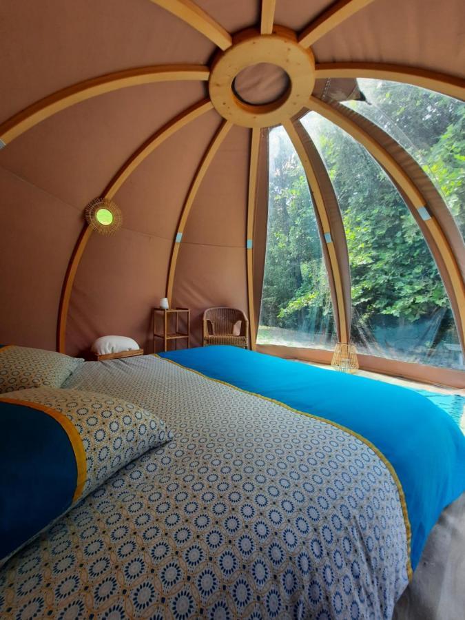 Hotel La Wigwam Bleu Du Domaine Du Pas De L'Ane Mios Exterior foto
