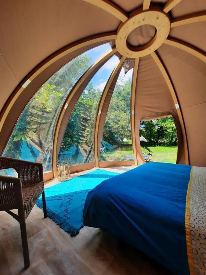 Hotel La Wigwam Bleu Du Domaine Du Pas De L'Ane Mios Exterior foto